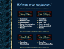 Tablet Screenshot of la-magic.com